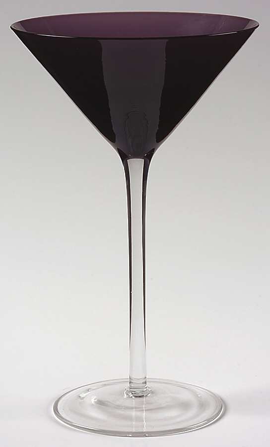 C1X1 Amethyst Martini Glass by Certified International-1