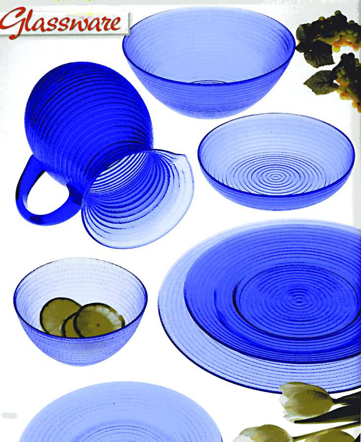 C1X2 Blue Dinner Plate by Certified International-1