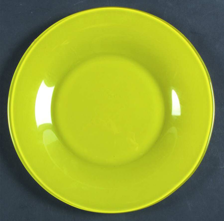 Color Moods Apple Salad Plate by Cristal D'Arques - Durand-1