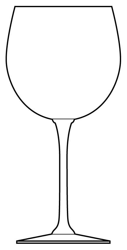 Annie (Non Optic) Water Goblet by Crate & Barrel-1