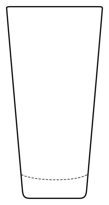 Dakota Highball Glass by Crate & Barrel-1