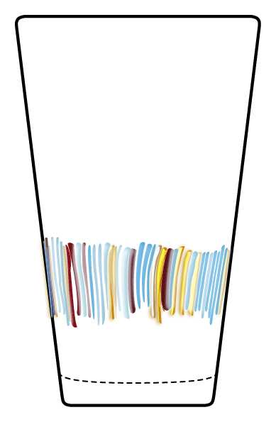 Zip Highball Glass by Crate & Barrel-1