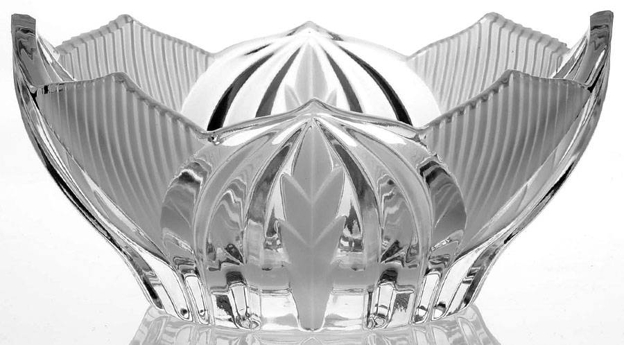 Novellette II 6" Oval Bowl by Crystal Clear Industries-1