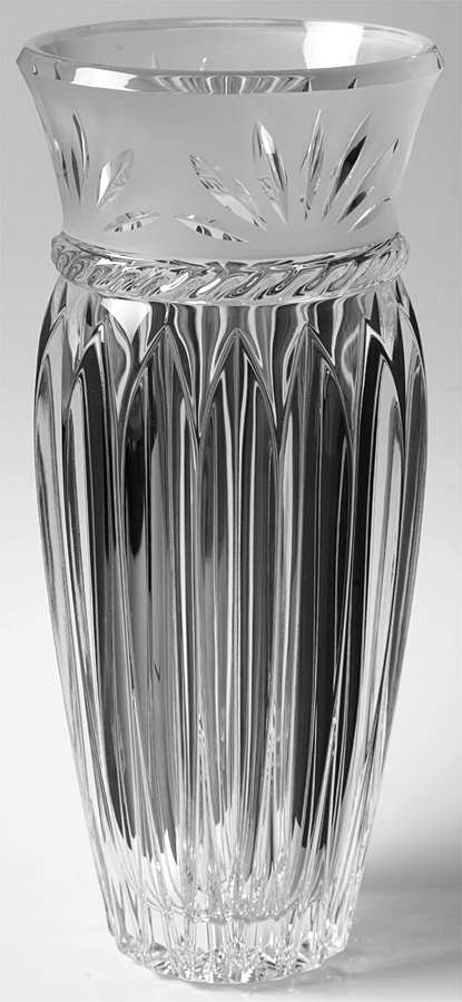 Carthage 11" Flower Vase by Cristal D'Arques - Durand-1