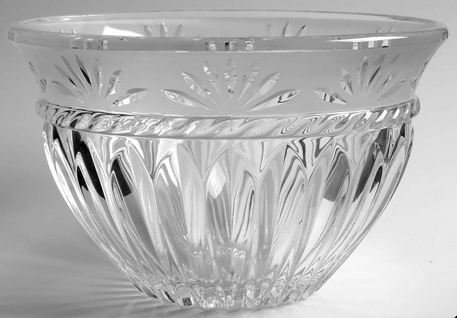 Carthage 9" Round Bowl by Cristal D'Arques - Durand-1