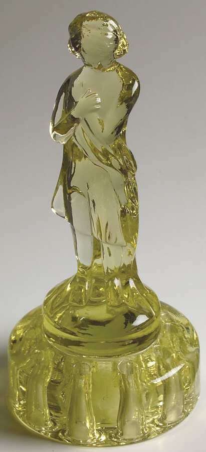 Animals & Figurines 8" Draped Lady Gold Kystol Flower Holder by Cambridge-1