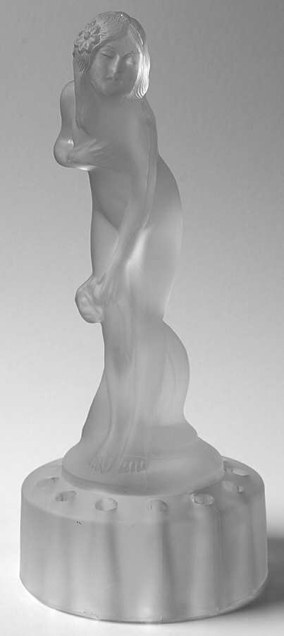 Animals & Figurines 10"-11" Clear Frosted Bashful Charlotte by Cambridge-1