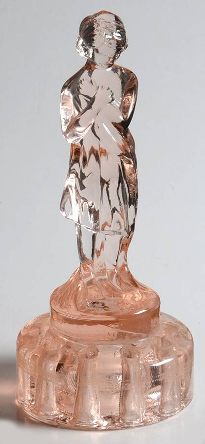 Animals & Figurines 8" Round Base Dianthus Pink Draped Lady by Cambridge-1