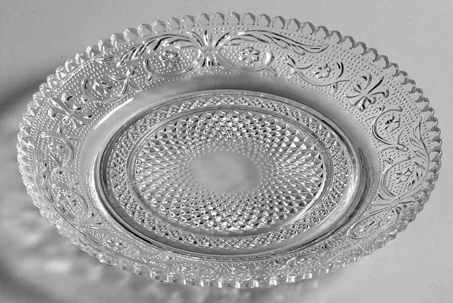 Trellis Bread & Butter Plate by Crystal Clear Industries-1