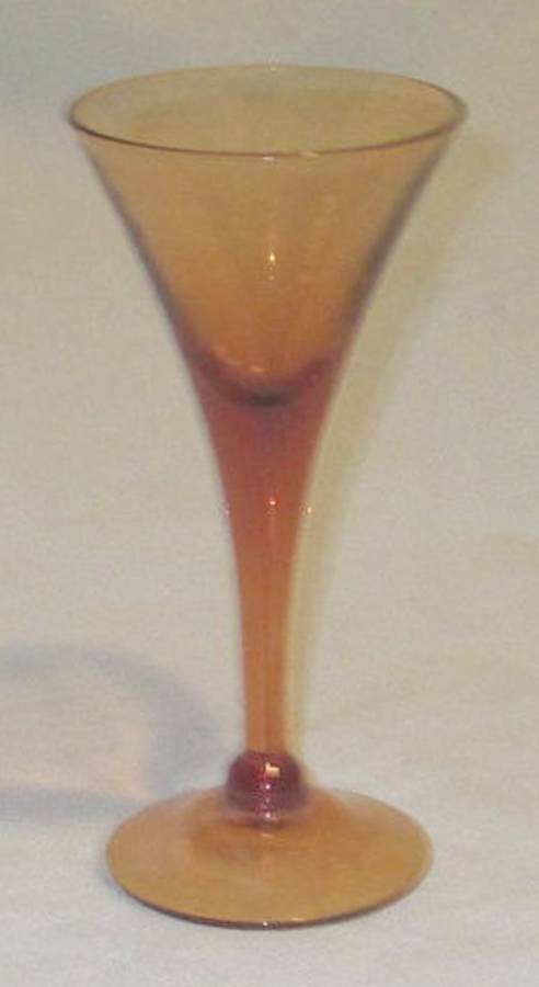 7966 Amber Sherry Glass by Cambridge-1