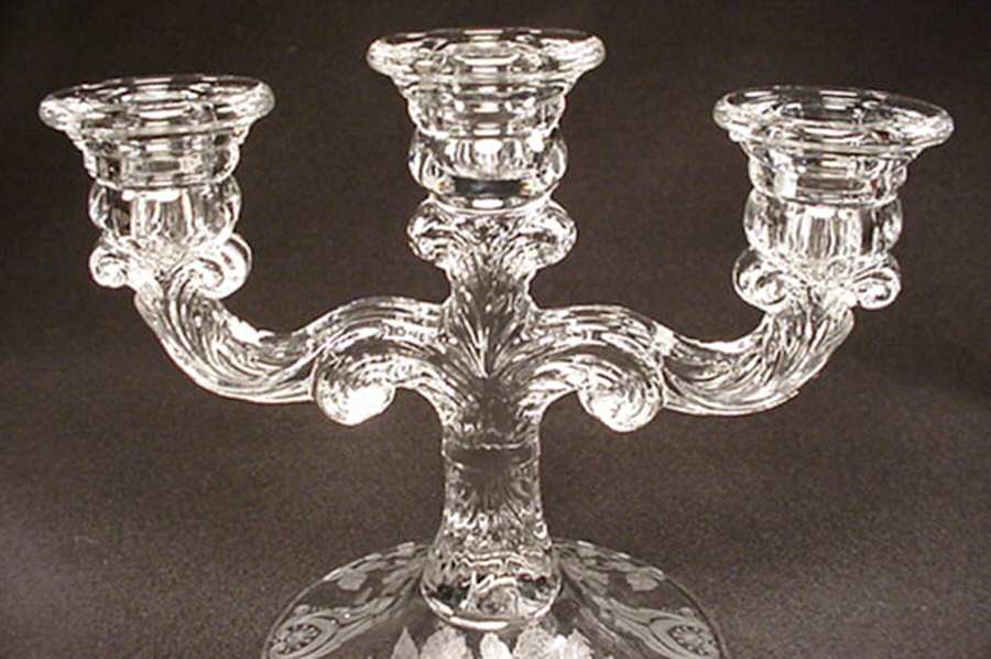 Blackberry 3 Light Candlestick by Cambridge-1