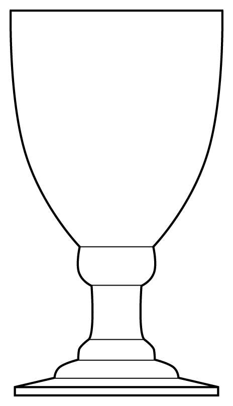 Lisbon Water Goblet by Crate & Barrel-1