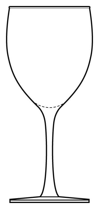 Grand Water Goblet by Crate & Barrel-1