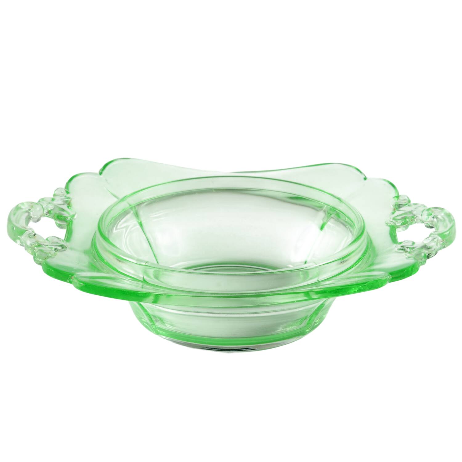 3400 Light Emerald 3400 Round Butter No Lid by Cambridge-1