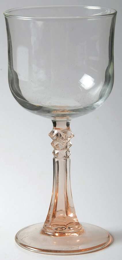 CRA35 (Pink) Wine Glass by Cristal D'Arques - Durand-1
