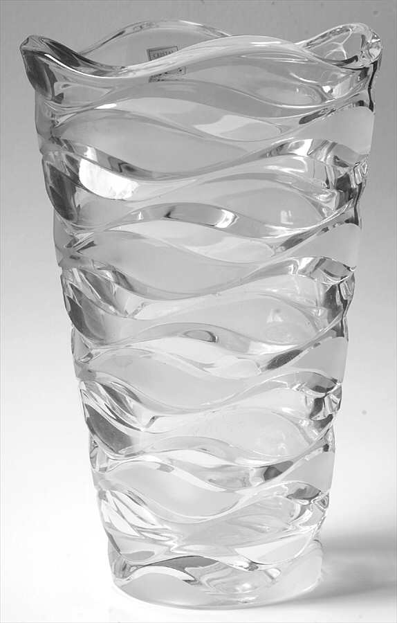 Crescendo 10" Flower Vase by Cristal D'Arques - Durand-1