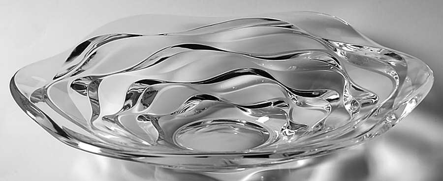 Crescendo 14" Centerpiece by Cristal D'Arques - Durand-1