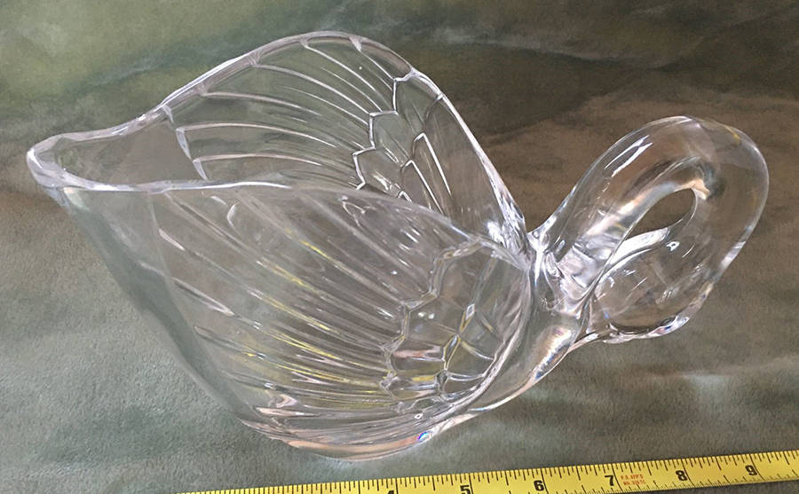 Animals & Figurines Swan-Large/Open - Boxed by Cristal D'Arques - Durand-1