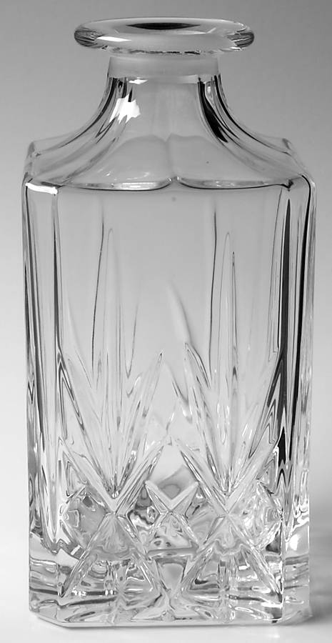 Provence Square Decanter No Stopper by Cristal D'Arques - Durand-1