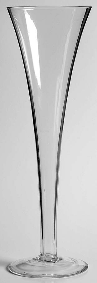Trumpet Flutes Trumpet Fluted Champagne by Crate & Barrel-1