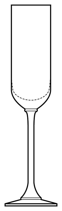 Pops Fluted Champagne by Crate & Barrel-1