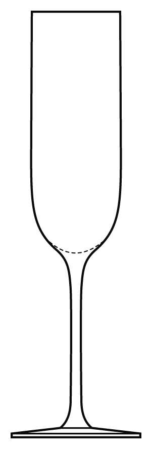 Celia Fluted Champagne by Crate & Barrel-1