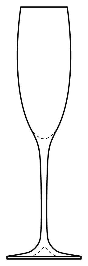 Aria Fluted Champagne by Crate & Barrel-1