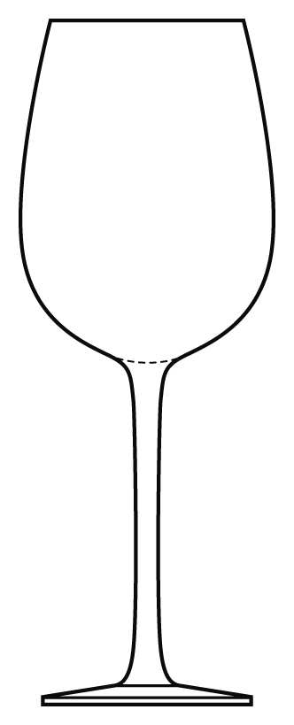 Carson Tall Water Goblet by Crate & Barrel-1