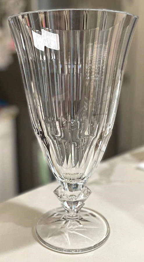 Damantis 12" Flower Vase by Cristal D'Arques - Durand-1