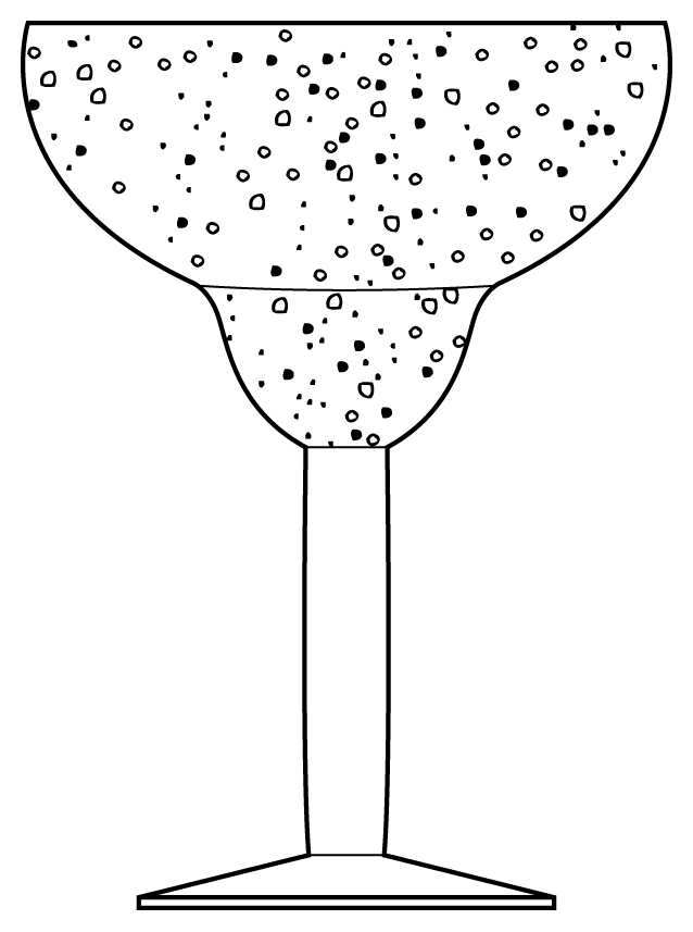 Zing Margarita Glass by Crate & Barrel-1
