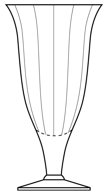 Optic Water Goblet by Casafina-1
