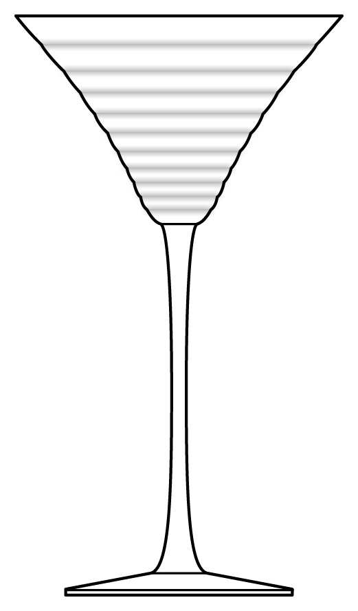 Buzz Martini Glass by Crate & Barrel-1