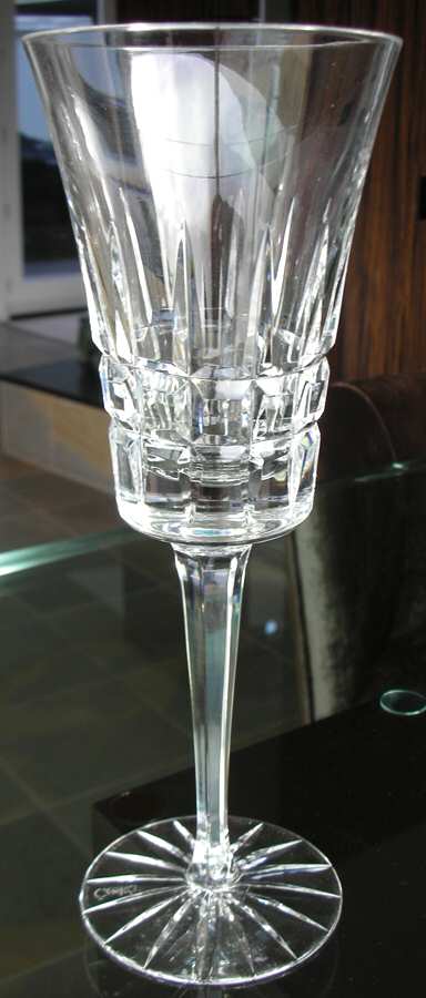 Solitaire (Flaired) Water Goblet by Ceska-1