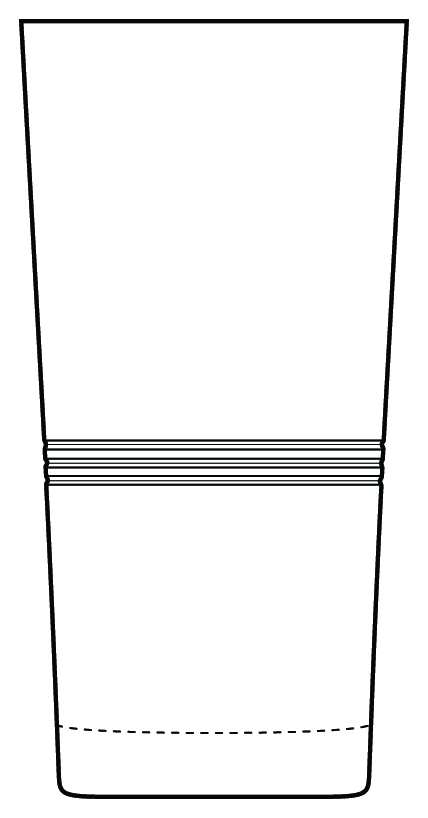 Bergen Highball Glass by Crate & Barrel-1