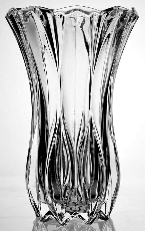 Calliope 12" Flower Vase by Cristal D'Arques - Durand-1