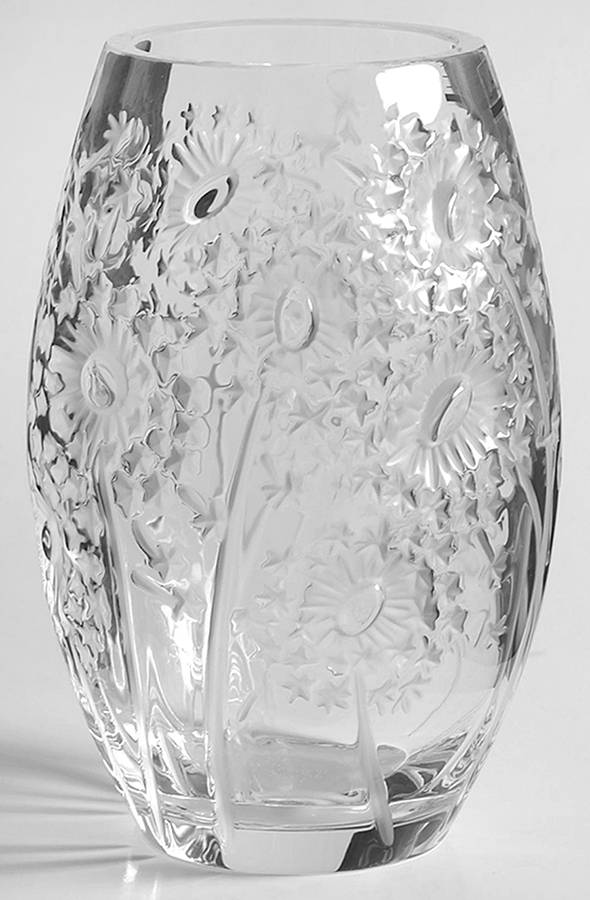 Bucolique 5" Flower Vase by Lalique-1