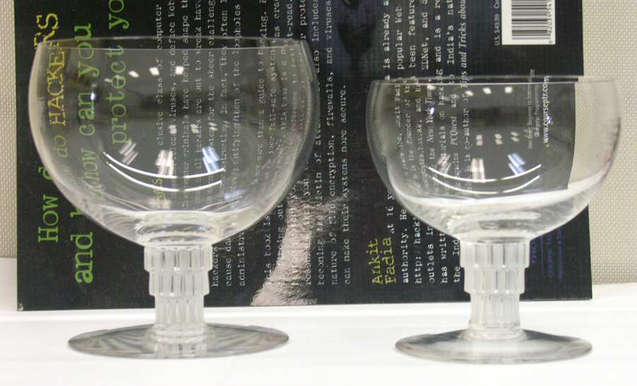 Bambou Water Goblet by Lalique-1