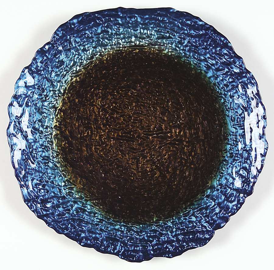 Decorated Glassware (Lava) Dinner Plate by Certified International-1