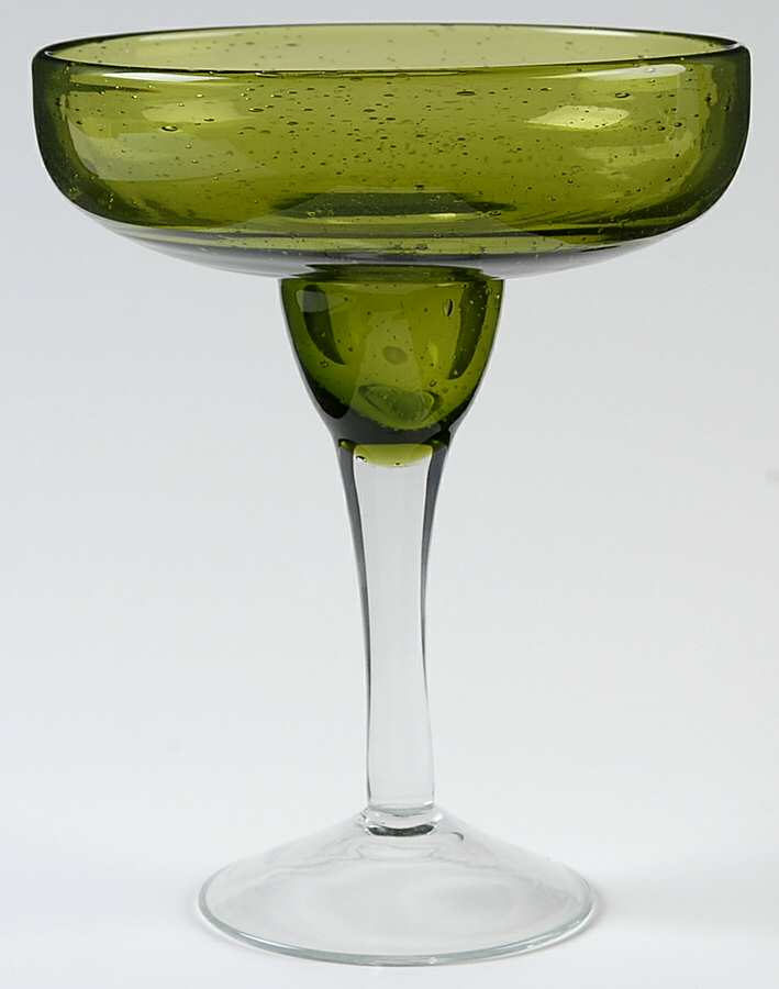 Bubble Glass Green Margarita by Certified International-1