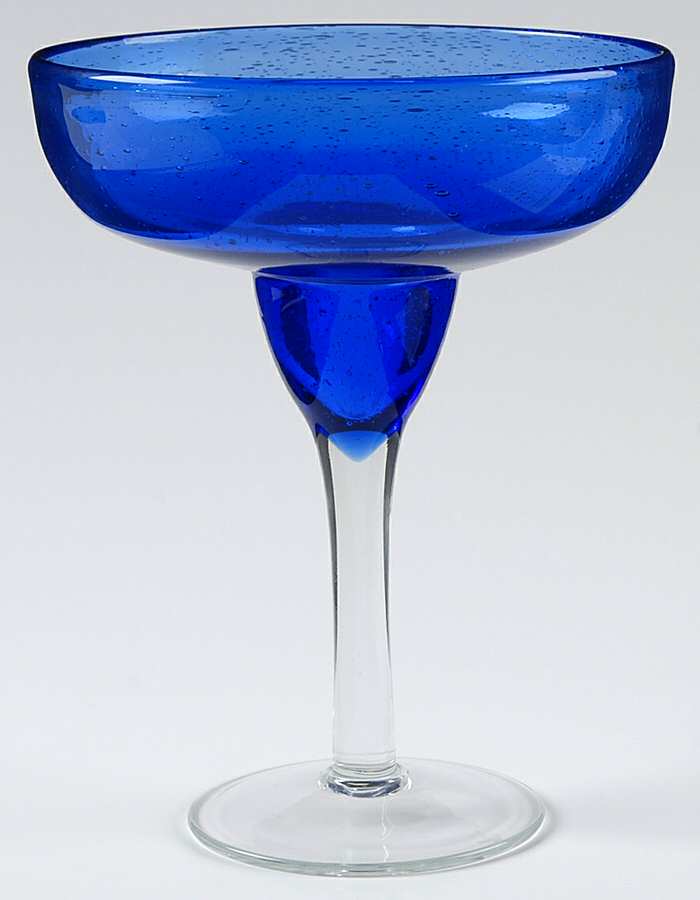Bubble Glass Cobalt Margarita by Certified International-1