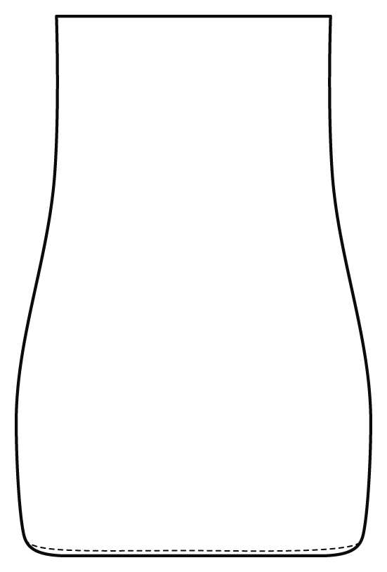 Curve Highball Glass by Crate & Barrel-1