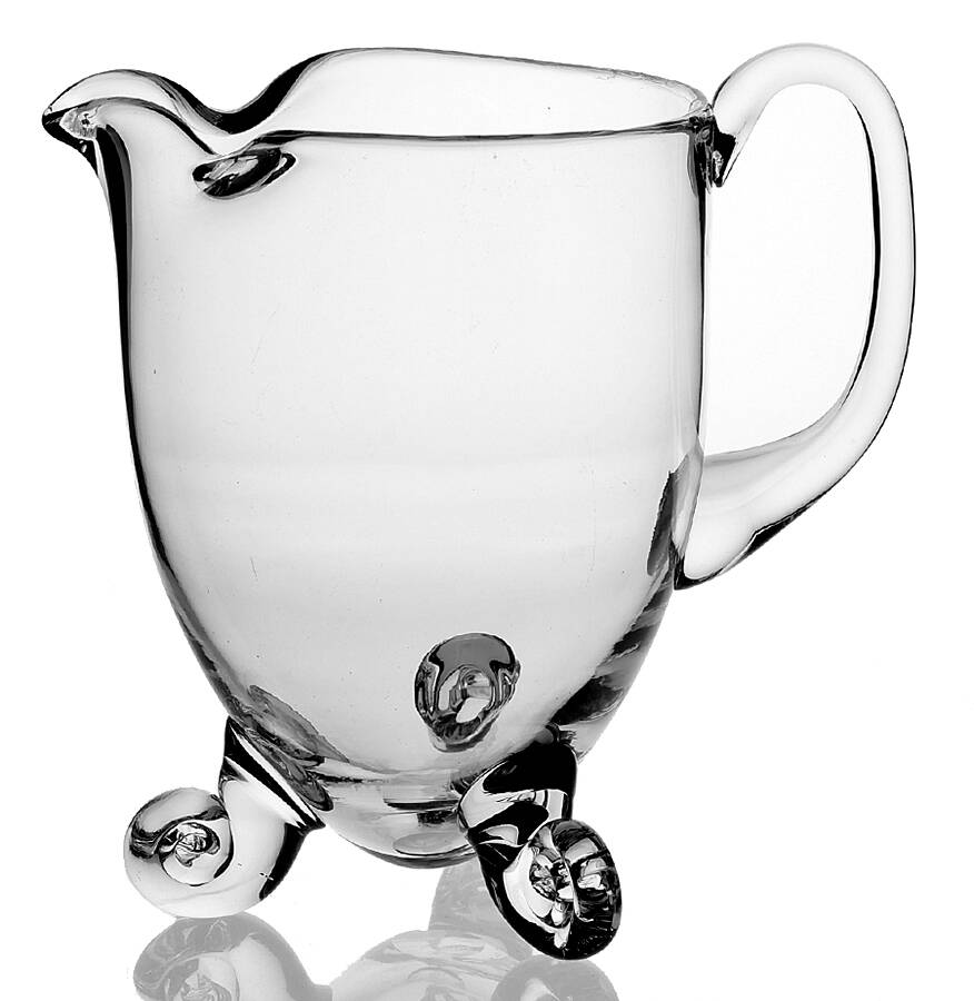 Kimberly (3 Footed) 72 Oz Pitcher by Crystal Clear Industries-1