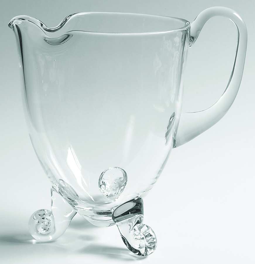 Kimberly (3 Footed) 90 Oz Pitcher by Crystal Clear Industries-1