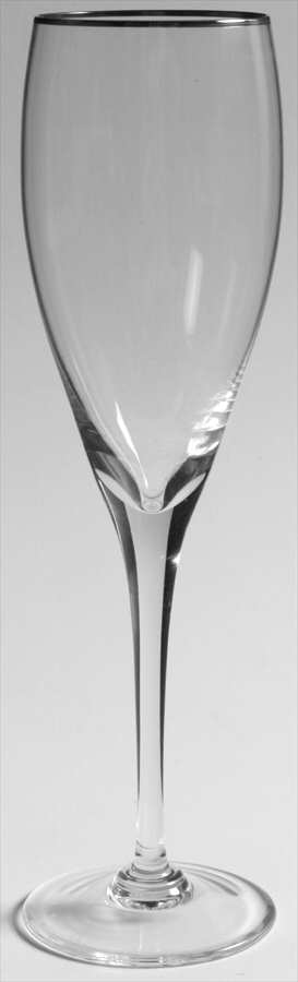 Pensee Platine Fluted Champagne by Cristal de Sevres-1