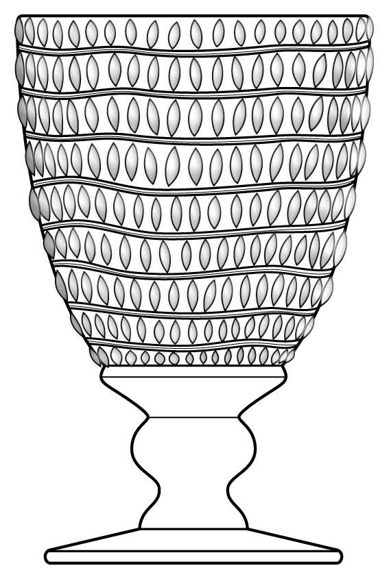 Palma Goblet All Purpose by Crate & Barrel-1