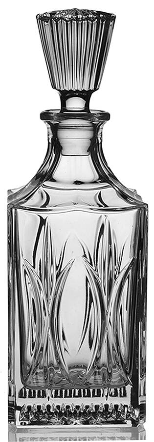 Monarch Square Decanter with Stopper by Crystal Clear Industries-1