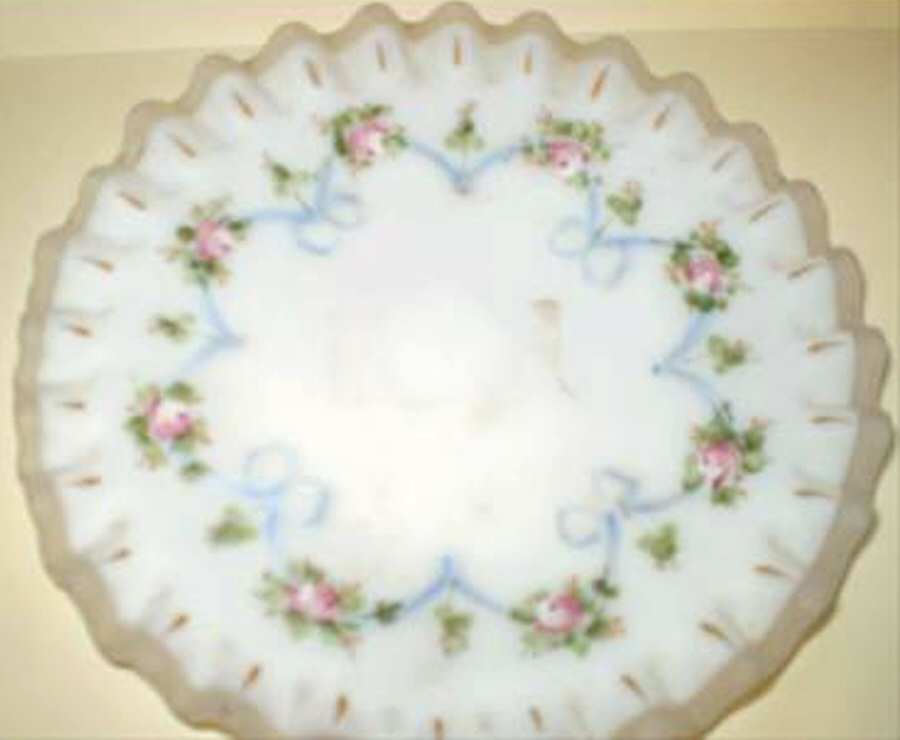 Charleton Roses & Bows (Fenton) Bread & Butter Plate by Charleton Decorating-1