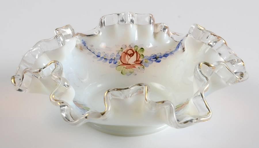 Charleton Roses & Bows (Fenton) 6" Double Crimped Bon Bon by Charleton Decorating-1