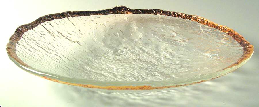 Glacier 14" Round Bowl by Ivv Crystal-1