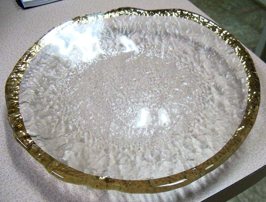 Glacier 10" Round Bowl by Ivv Crystal-1